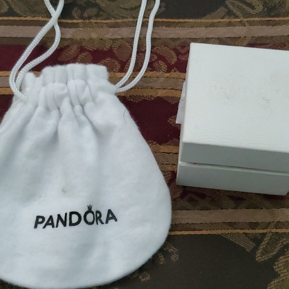 Pandora love to shop bag charm with bow 925 all my pandoras are from pandora - Picture 7 of 12